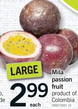Fortinos MILA PASSION PASSION FRUIT, EACH offer