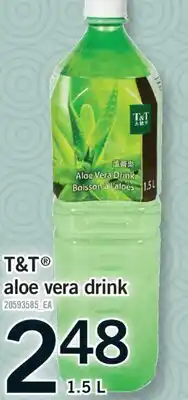 Fortinos T&T ALOE VERA DRINK, 1.5L offer