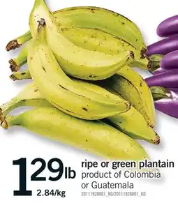 Fortinos RIPE OR GREEN PLANTAIN offer