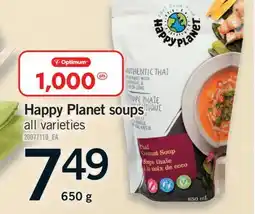 Fortinos HAPPY PLANET SOUPS, 650 G offer