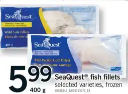Fortinos SEAQUEST FISH FILLETS, 400g offer