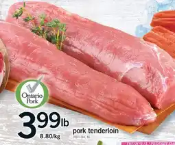 Fortinos PORK TENDERLOIN offer