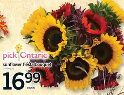 Fortinos SUNFLOWER FIESTA BOUQUET offer
