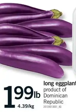 Fortinos LONG EGGPLANT offer