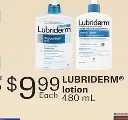 Fortinos LUBRIDERM LOTION, 480 mL offer
