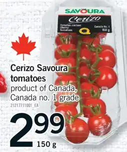 Fortinos SAVOURA CERIZO TOMATOES, 150 g offer