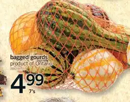 Fortinos BAGGED GOURDS, 7's offer