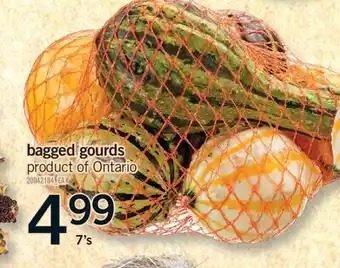 Fortinos BAGGED GOURDS, 7's offer