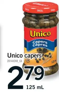 Fortinos UNICO CAPERS, 125 ML offer