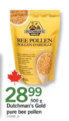 Fortinos DUTCHMAN'S GOLD PURE BEE POLLEN, 500 G offer