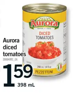 Fortinos AURORA DICED TOMATOES, 398 mL offer