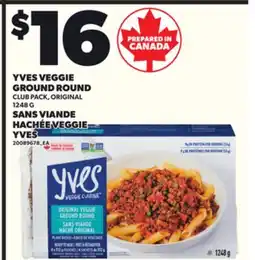 Independent Grocer YVES VEGGIE GROUND ROUND, 1248 G offer