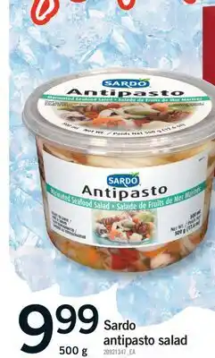 Fortinos SARDO ANTIPASTO SALAD, 500 g offer