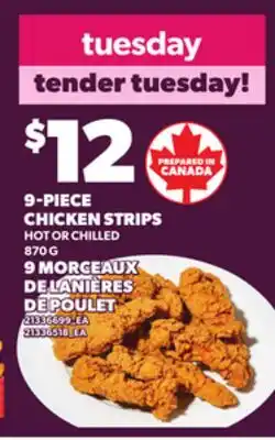 Independent Grocer 9-PIECE CHICKEN STRIPS offer