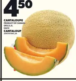 Independent Grocer CANTALOUPE offer