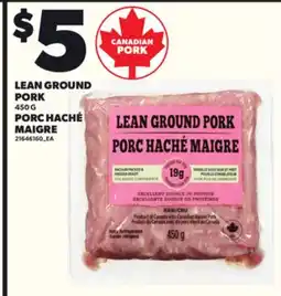 Independent Grocer LEAN GROUND PORK, 450 G offer