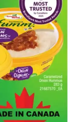 Loblaws CARAMELIZED ONION HUMMUS, 283 G offer