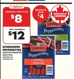Loblaws SCHNEIDERS PEPPERETTES, 250-375 G offer