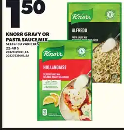 Loblaws KNORR GRAVY OR PASTA SAUCE MIX, 22-48 G offer