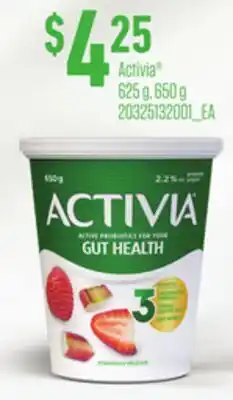 Loblaws ACTIVIA , 625 G, 650 G offer