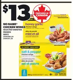 Loblaws NO NAME CHICKEN WINGS, 908 G offer