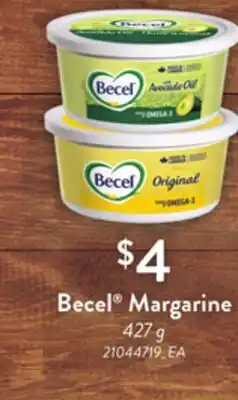 Loblaws BECEL MARGARINE, 427 G offer