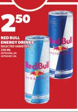 Loblaws RED BULL ENERGY DRINKS, 250 ML offer