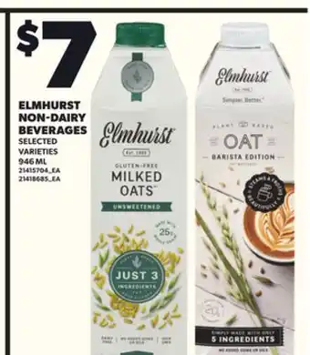 Loblaws ELMHURST NON-DAIRY BEVERAGES, 946 ML offer