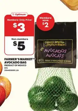 Loblaws FARMER'S MARKET AVOCADO BAG, 5'S offer