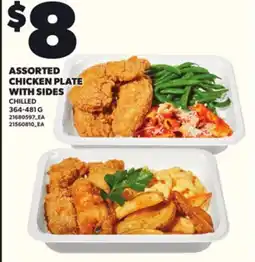 Loblaws ASSORTED CHICKEN PLATE WITH SIDES, 364-481 G offer