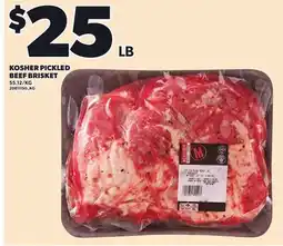 Loblaws KOSHER PICKLED BEEF BRISKET offer