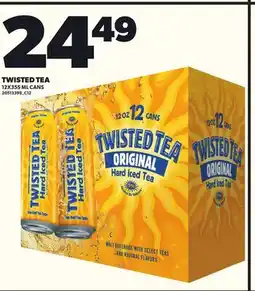 Loblaws TWISTED TEA, 12X355 ML CANS offer