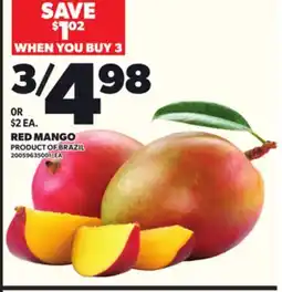 Loblaws RED MANGO offer