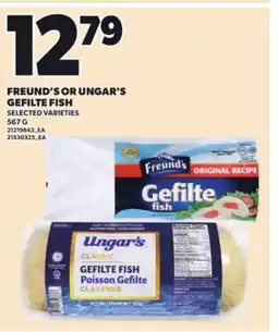 Loblaws FREUND'S OR UNGAR'S GEFILTE FISH, 567 G offer