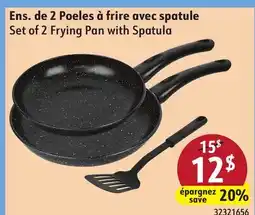 Sushi Shop Set of 2 Frying Pan with Spatula offer
