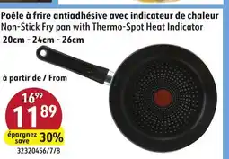 Sushi Shop Non-Stick Fry pan with Thermo-Spot Heat Indicator offer