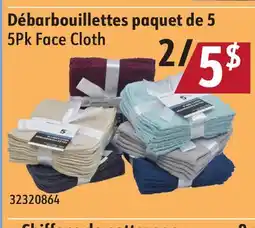 Sushi Shop 5Pk Face Cloth offer