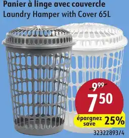 Sushi Shop Laundry Hamper with Cover 65L offer