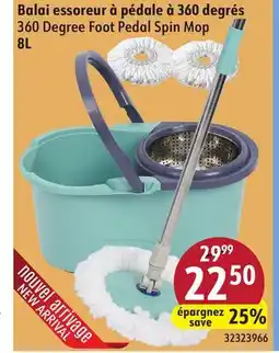 Sushi Shop 360 Degree Foot Pedal Spin Mop offer