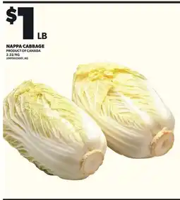 Loblaws NAPPA CABBAGE offer