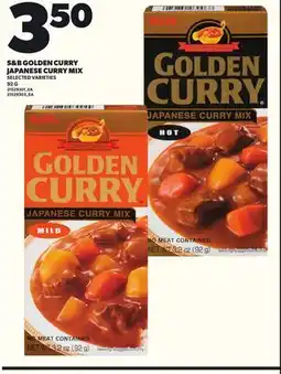 Loblaws S&B GOLDEN CURRY JAPANESE CURRY MIX, 92 G offer