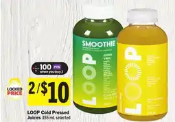 Foodland LOOP Cold Pressed Juices offer