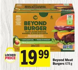 Foodland Beyond Meat Burgers offer