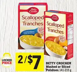 Foodland BETTY CROCKER Mashed or Sliced Potatoes offer