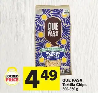 Foodland QUE PASA Tortilla Chips offer
