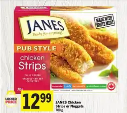 Foodland JANES Chicken Strips or Nuggets offer