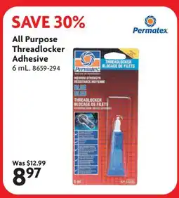 Home Hardware All Purpose Threadlocker Adhesive offer