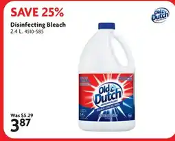 Home Hardware Disinfecting Bleach offer