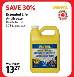 Home Hardware Extended Life Antifreeze offer