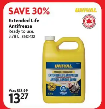 Home Hardware Extended Life Antifreeze offer